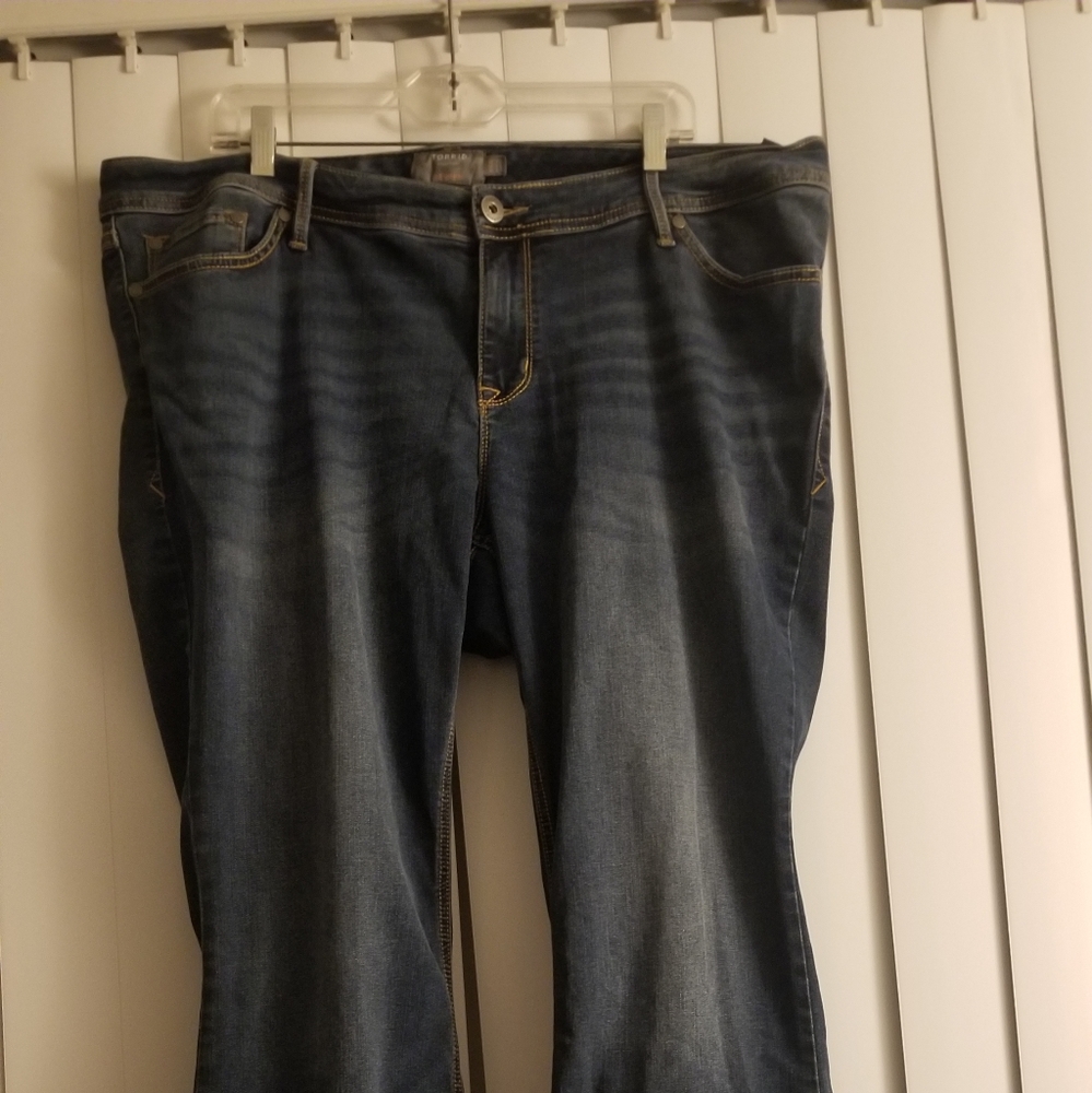 Torrid Luxe Slim Boot Cut Jeans Size 20S
